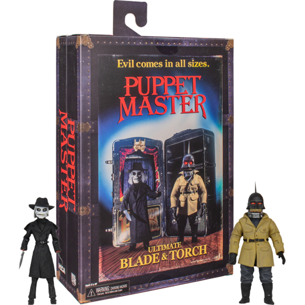 Puppet Master 7 Scale Action Figure Ultimate Blade & Torch 2-Pack" 